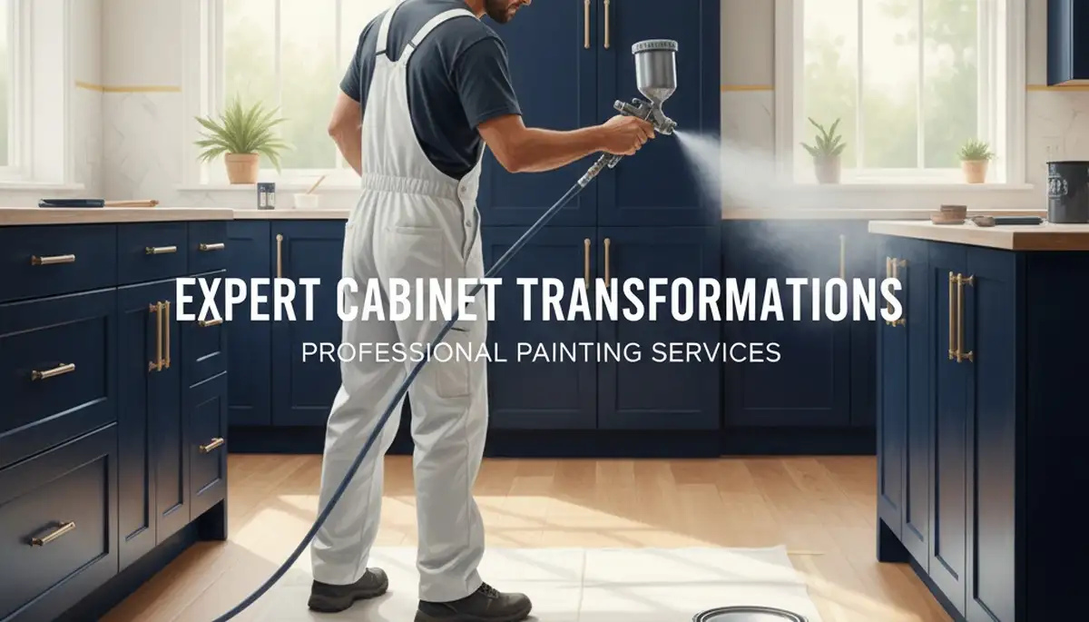 Cabinet painting service in Wilmington, NC for durable kitchen and bath finishes