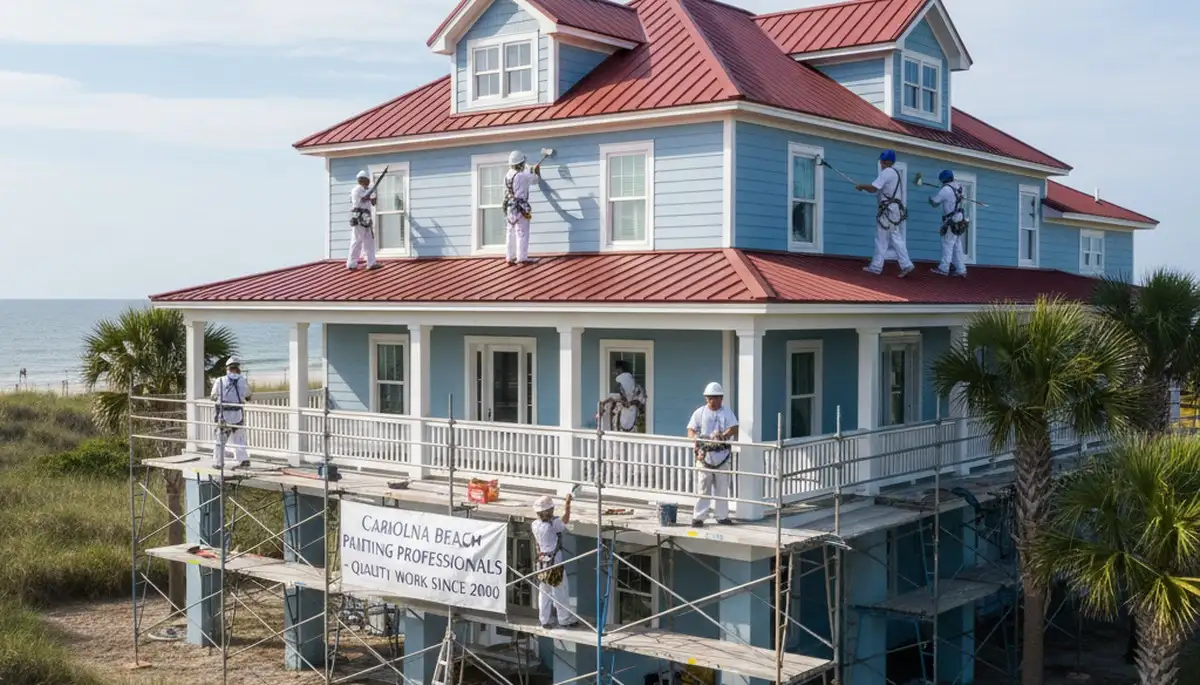 Professional painters in Wilmington, NC providing interior and exterior painting services