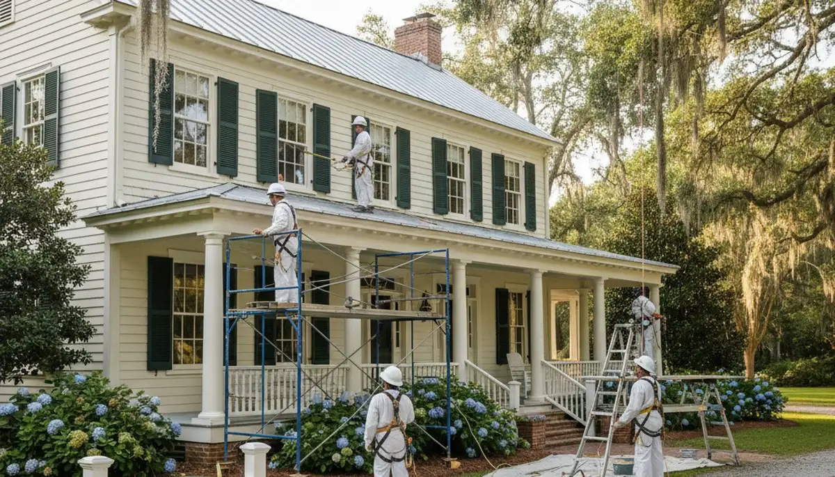 Professional painting contractors in Wilmington, NC providing expert interior and exterior painting services
