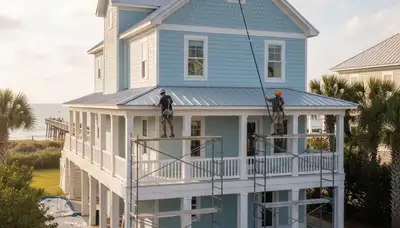 Professional painters serving Wilmington, NC for interior and exterior residential painting projects