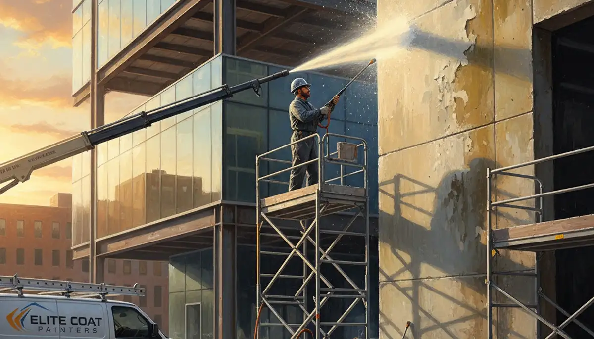 Pressure cleaning service in Wilmington, NC for removing algae and coastal grime from exterior surfaces