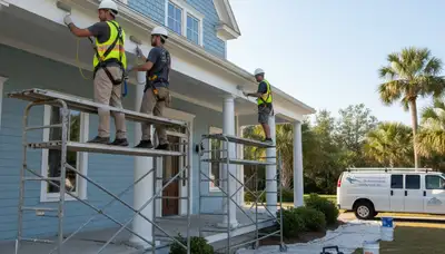 Professional painters in Wilmington, NC providing interior and exterior painting services