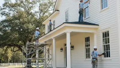 Professional Wilmington, NC painters providing interior and exterior painting services